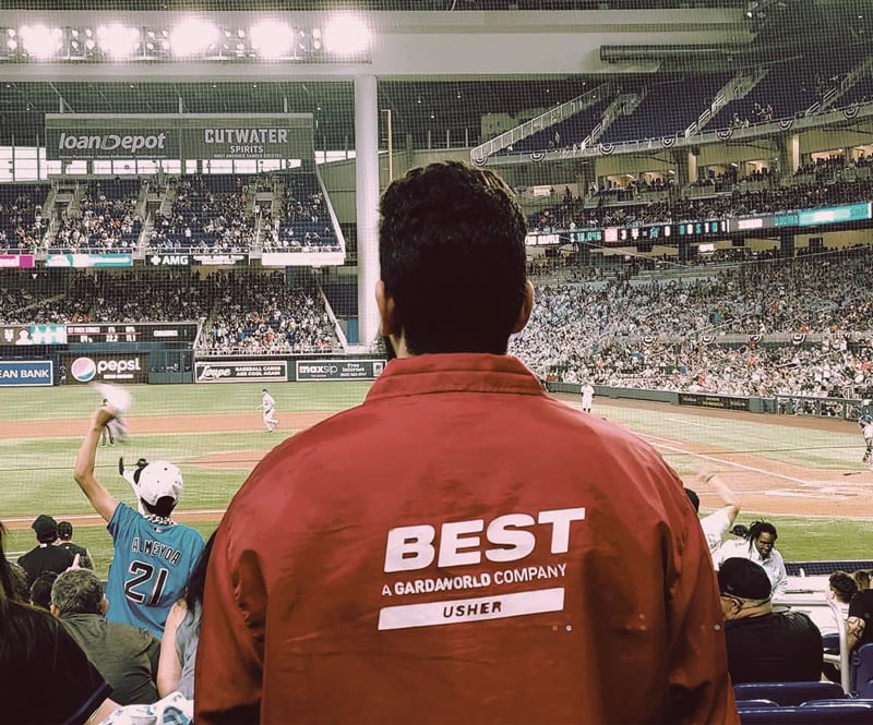 Baseball Usher