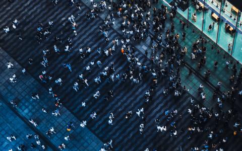 Crowd surge management for world events